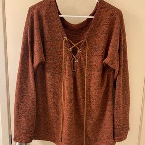 Super soft red sweater